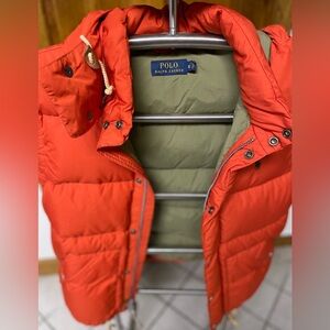 Men’s Ralph Lauren hooded vest